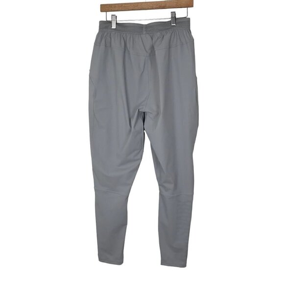 Gymshark Grey Pull On Pants  With Ties 2 Front Pockets Size M - Picture 6 of 9